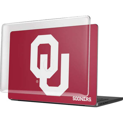 University of Oklahoma Sooners Red MacBook Pro 14in (2021-24) Case plus Skin